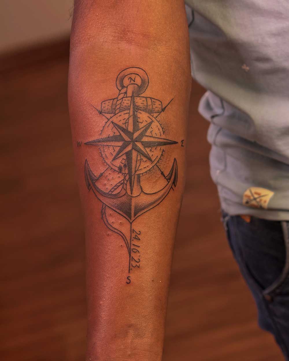 125 Stunning Anchor Tattoos (With Rich Meaning) | Anchor tattoos, Tattoos  for guys, Anchor tattoo design